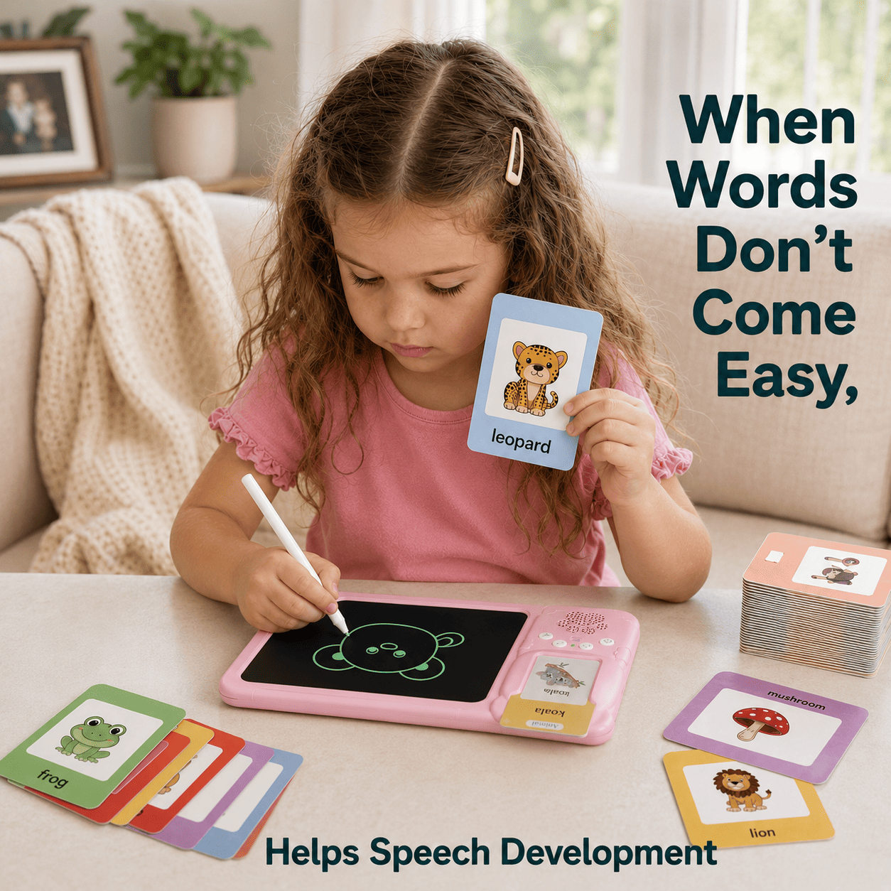 Talking Flash Card Tablet Board